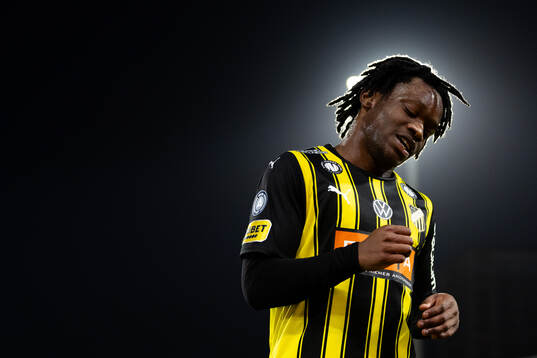 Häckens Jeremy Agbonifo deppar
