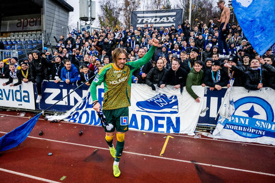 IFK Norrköpings Christoffer Nyman jublar