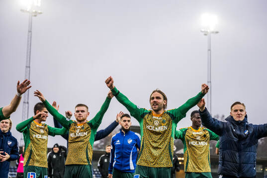 IFK Norrköpings Christoffer Nyman jublar