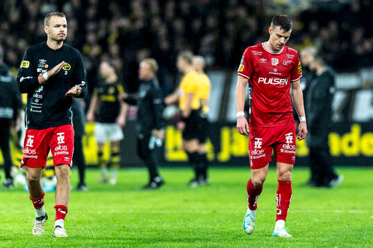 Elfsborgs Gustav Henriksson och Andri Fannar Baldursson