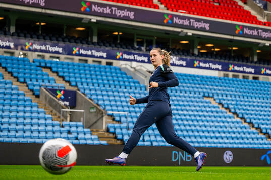 Elisabeth Terland of the Norwegian women's national