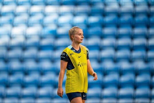 Emilie Woldvik of the Norwegian women's national football