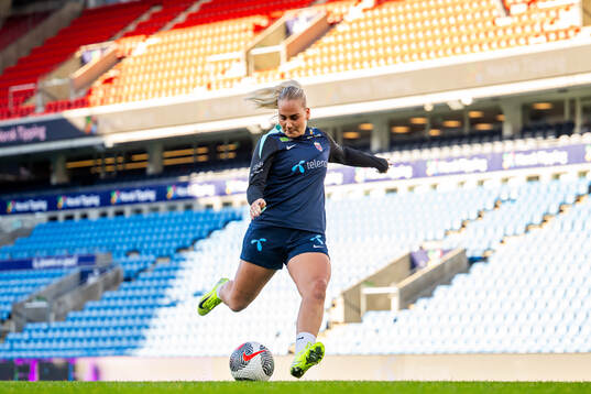 Cathinka Tandberg of the Norwegian women's national