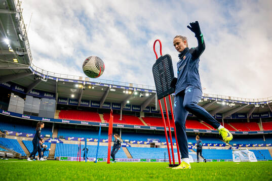 Caroline Graham Hansen of the Norwegian women's national