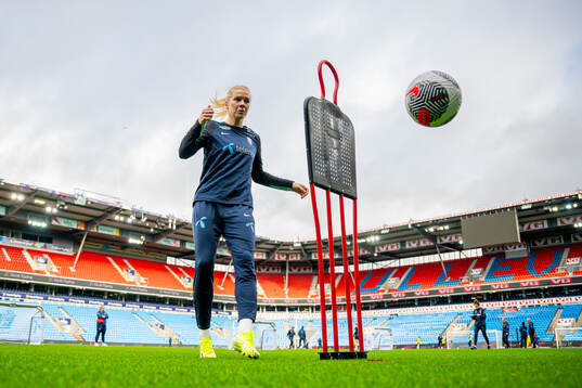 Ada Hegerberg of the Norwegian women's national football