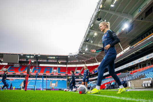 Ada Hegerberg of the Norwegian women's national football