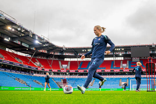 Lisa Fjeldstad Naalsund of the Norwegian women's national