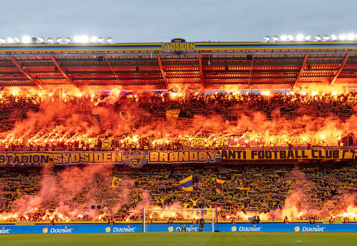 27.10.2024 - 3F Superliga at Brondby Stadium - Brondby IF