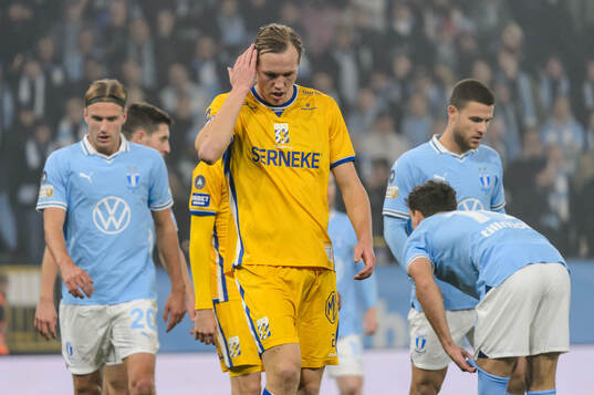 IFK Göteborgs Emil Salomonsson deppar