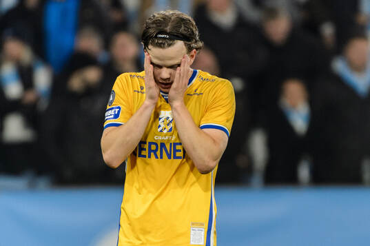 IFK Göteborgs Kolbeinn Thordarson deppar