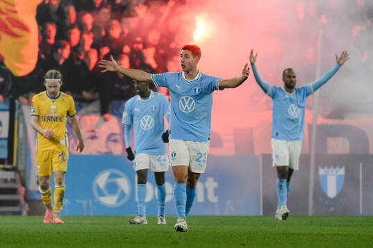 Malmö FFs Lasse Berg Johnsen
