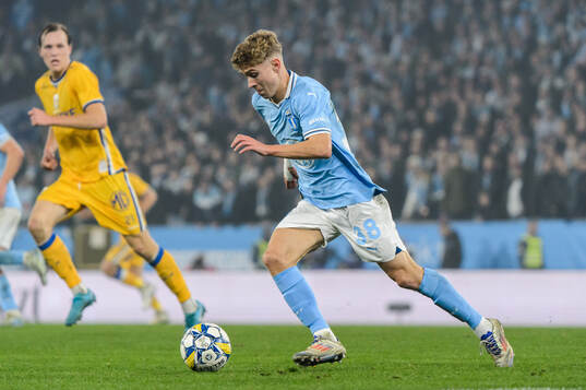 Malmö FFs Hugo Bolin