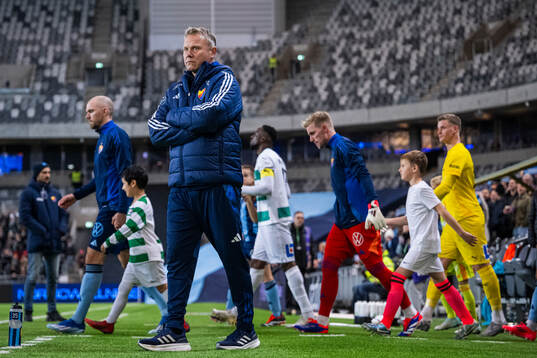 Djurgårdens tränare Roberth Björknesjö