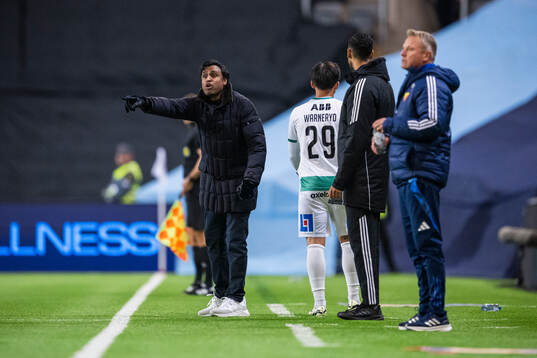 Västerås tränare Kalle Karlsson