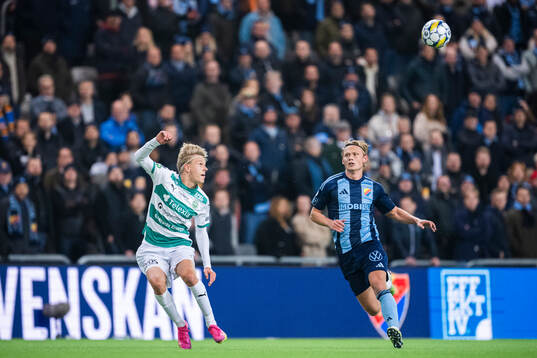 Västerås Marcus Linday och Djurgårdens Tobias Gulliksen