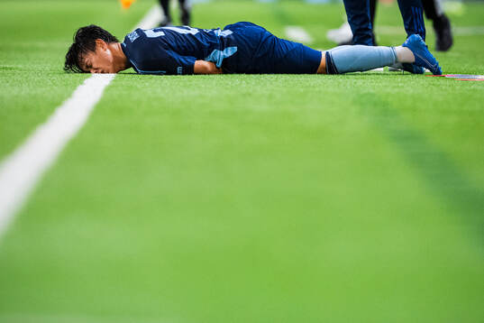 Djurgårdens Keita Kosugi har ont