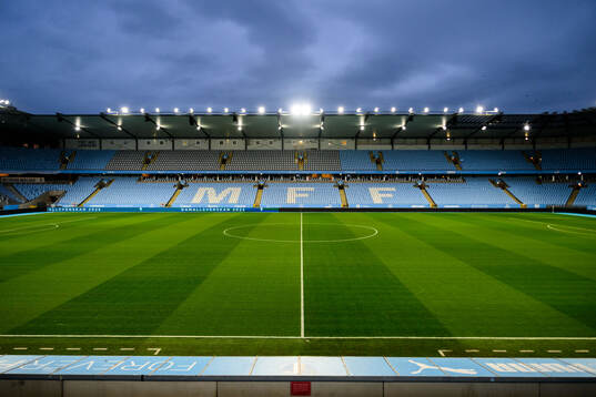 Interiör av Eleda stadion