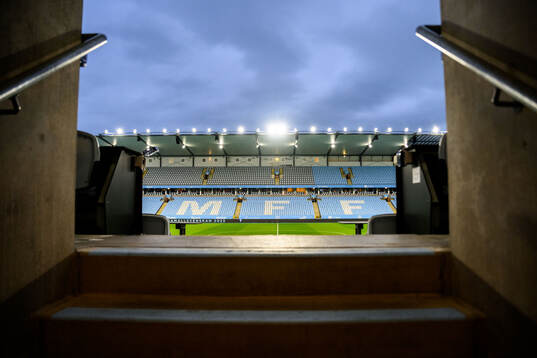 Interiör av Eleda stadion