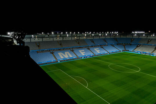 Interiör av Eleda stadion