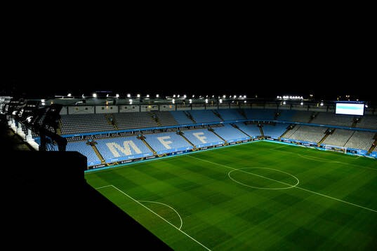 Interiör av Eleda stadion