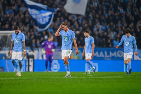 Malmö FFs Erik Botheim deppar