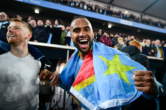 Malmö FFs Isaac Kiese Thelin jublar