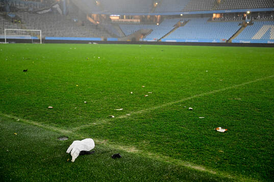 Gräsmattan på Eleda Stadion