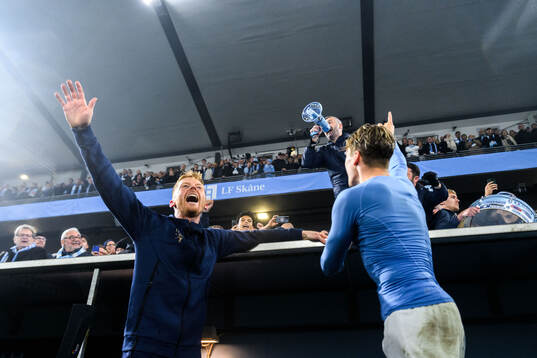 Malmö FFs Anders Christiansen och Jens Stryger Larsen