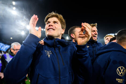 Malmö FFs Oliver Berg jublar