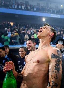 Malmö FFs Søren Rieks jublar