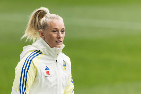 Stina Blackstenius of the Swedish women's national football