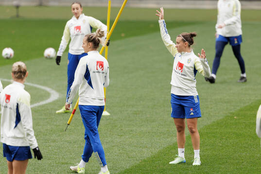 Julia Zigiotti Olme of the Swedish women's national