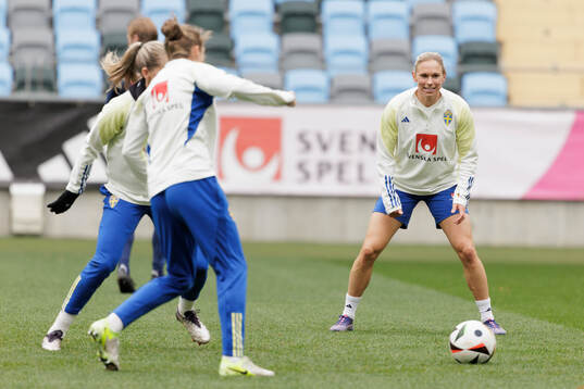 Linda Sembrant of the Swedish women's national football team