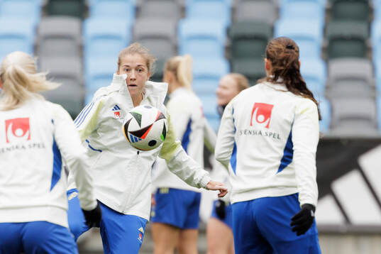 Filippa Angeldahl of the Swedish women's national football
