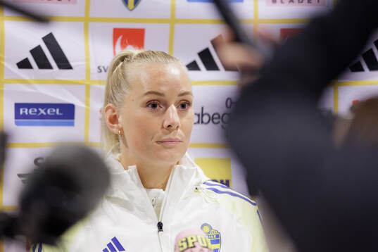 Stina Blackstenius of the Swedish women's national football