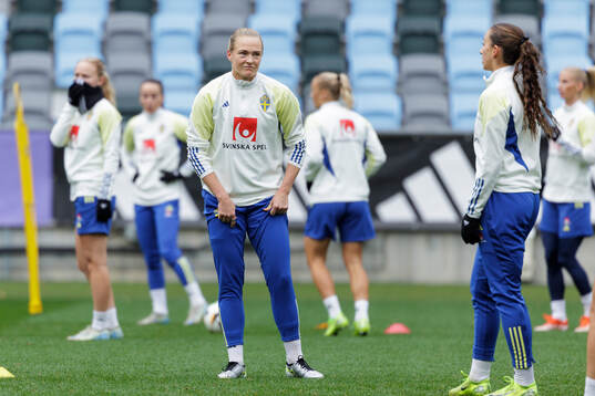 Magdalena Eriksson of the Swedish women's national football