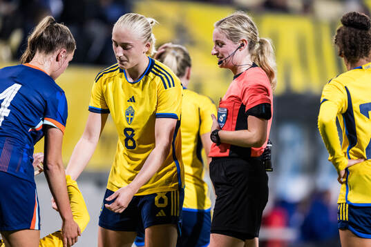 Referee Eva Svärdsudd