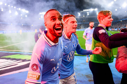 Malmö FFs Isaac Kiese Thelin jublar