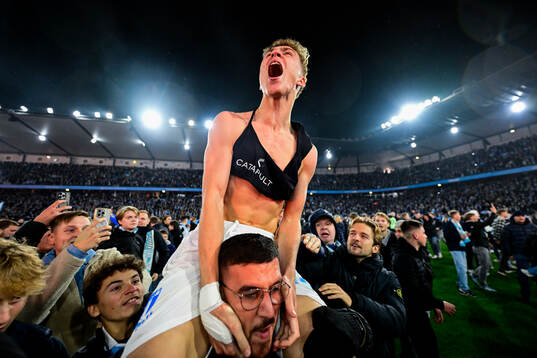Malmö FFs Hugo Bolin jublar