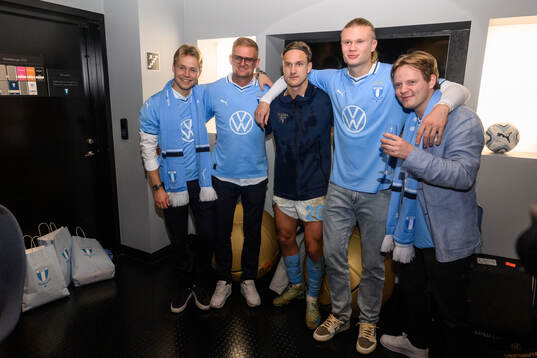 Malmö FFs Erik Botheim jublar