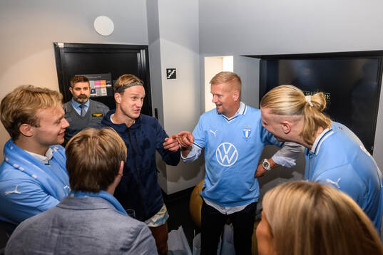 Malmö FFs Erik Botheim jublar