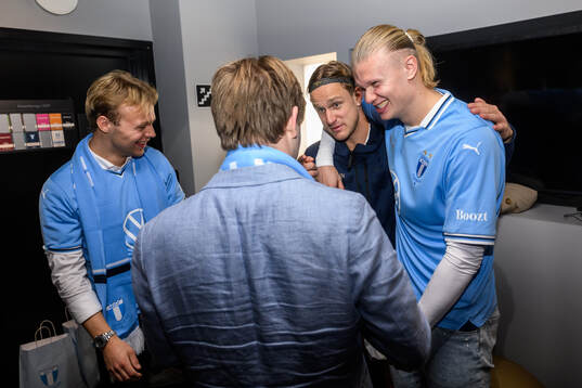 Malmö FFs Erik Botheim jublar