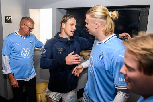 Malmö FFs Erik Botheim jublar