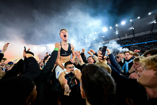 Malmö FFs Hugo Bolin jublar