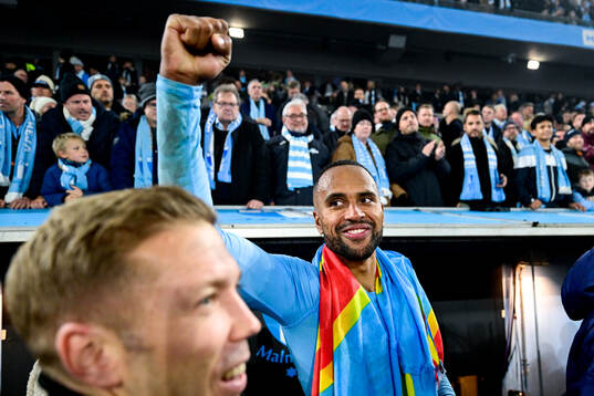 Malmö FFs Isaac Kiese Thelin jublar