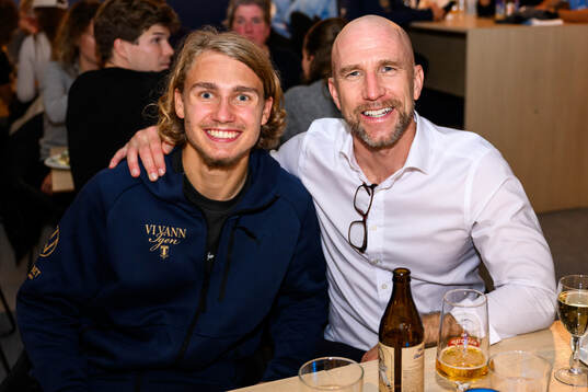 Malmö FFs tränare Henrik Rydström och Sebastian Nanasi