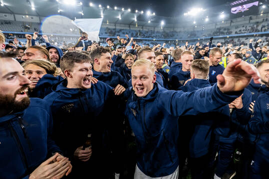 Malmö FFs Otto Rosengren jublar