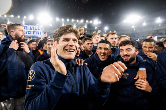 Malmö FFs Oliver Berg jublar
