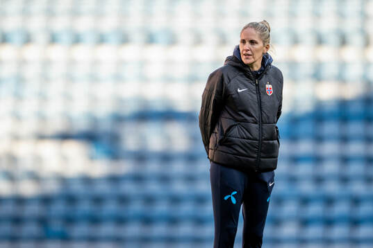 Gemma Grainger, head coach of the Norwegian women's
