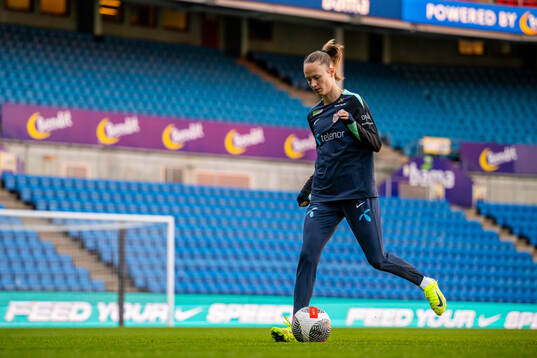 Caroline Graham Hansen of the Norwegian women's national